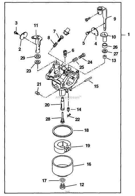 homelite lrx generator ut  parts diagram  carburetor