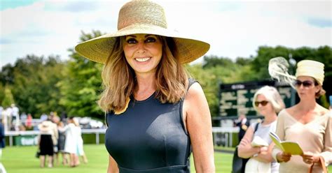 Carol Vorderman Flies Herself To Glorious Goodwood Doesn T Give Tom