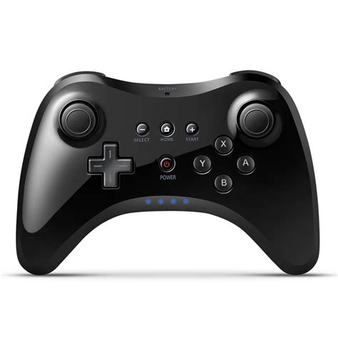 wireless bluetooth pro controller gamepad joystick black  nintendo wii  ebay