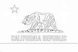 California Flag Coloring Pages State Printable Flags Nfl Comments Popular Coloringhome Passion Passiflora Flowers sketch template