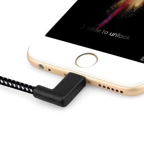 double  angle usb lightning cable  iphone ipad