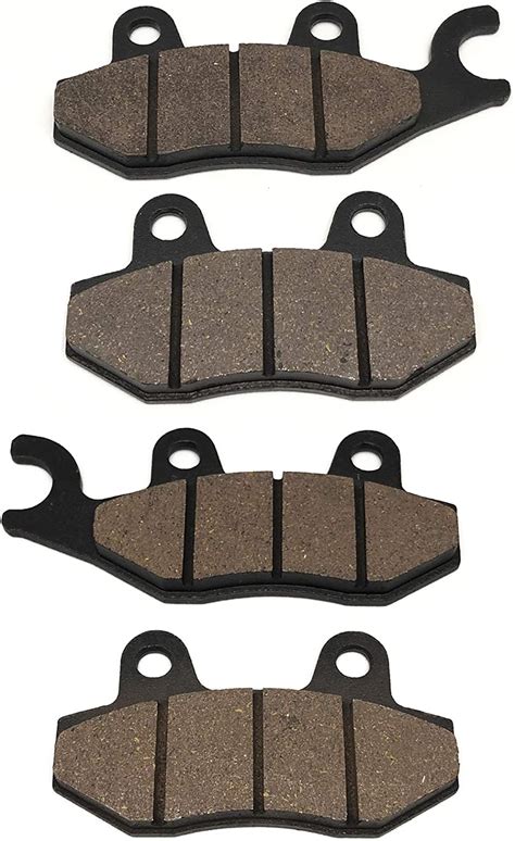 amazoncom motadin front brake pads compatible  kawasaki mule pro fxt  kaf