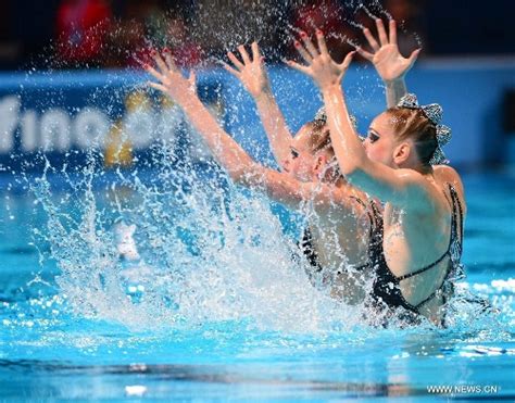 Russia Gets Gold In Duet Free Finals Of Synchronised Swimming Global