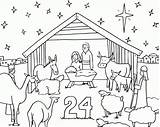 Advent Coloring Pages Calendar Drawing Christmas Print Creche Jesus Printable Sketches Adventcalendar Getdrawings Color Doodles Popular Printables Getcolorings sketch template