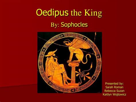 ppt oedipus the king by sophocles powerpoint presentation id 204241
