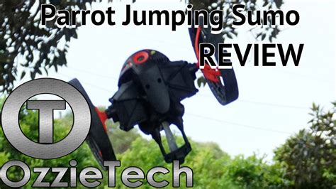 parrot jumping sumo review youtube