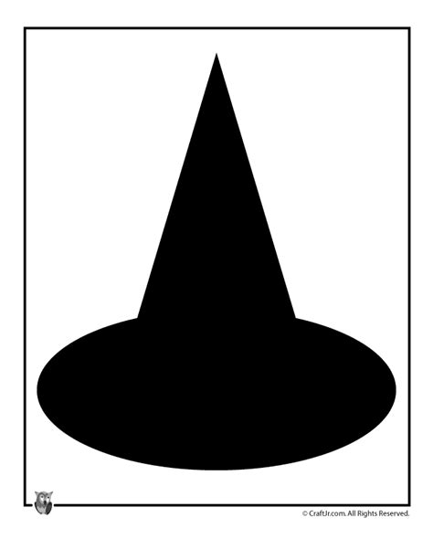 printable witch hat template iximmviii