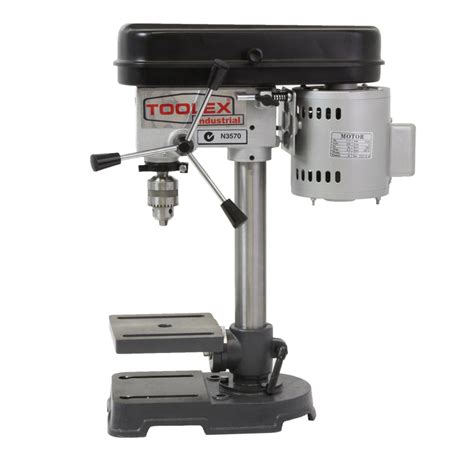 Toolex Mini Drill Press 5 Speed 1 2 Chuck With Lever Operated Belt