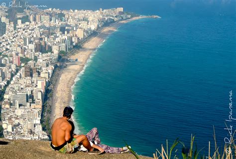 Praias Do Leblon E Ipanema Rio De Janeiro Brasil Ipane