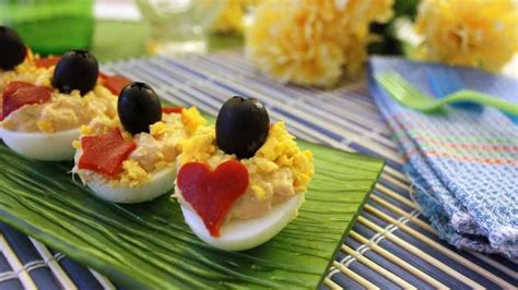 Seis Recetas De Huevos Rellenos Para Preparar En Cualquier época Del Año