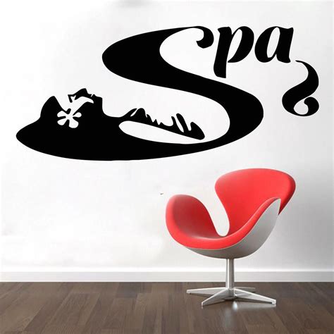 spa salon wall decals facials skincare quote wall sticker beauty salon