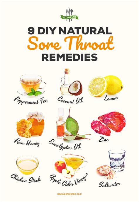 9 diy natural sore throat remedies natural remedies