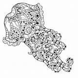 Getrokken Krabbel Scarabocchio Disegnato Nido Deporre Uova Profilo Molla Vettore Meduse Zentangle sketch template