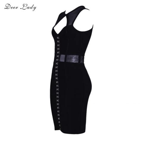 black bandage dress 2019 rayon summer bodycon mini dress mesh black