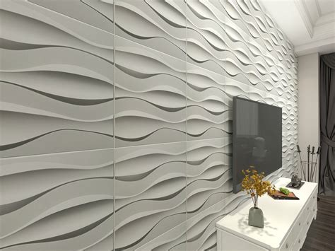textures pvc wall panels    big wave  tiles  sf