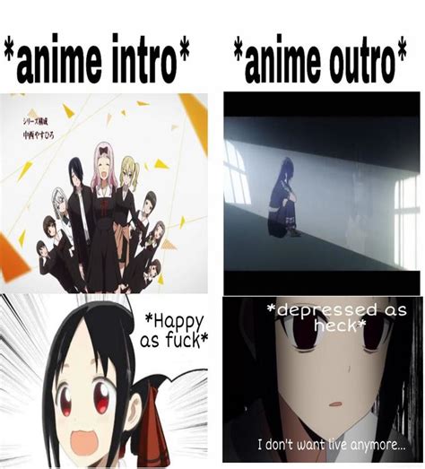 anime intro  anime outro   meme