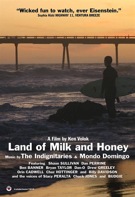 Land Of Milk And Honey Movie Poster Photograph By Ken Volok