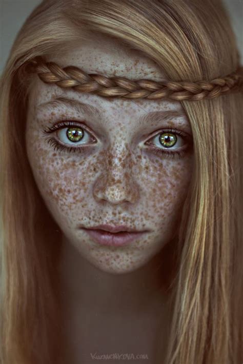 inspiring picture braid face freckles ginger girl