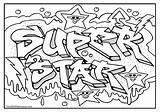 Graffiti Coloring Wildstyle Basic Diplomacy sketch template