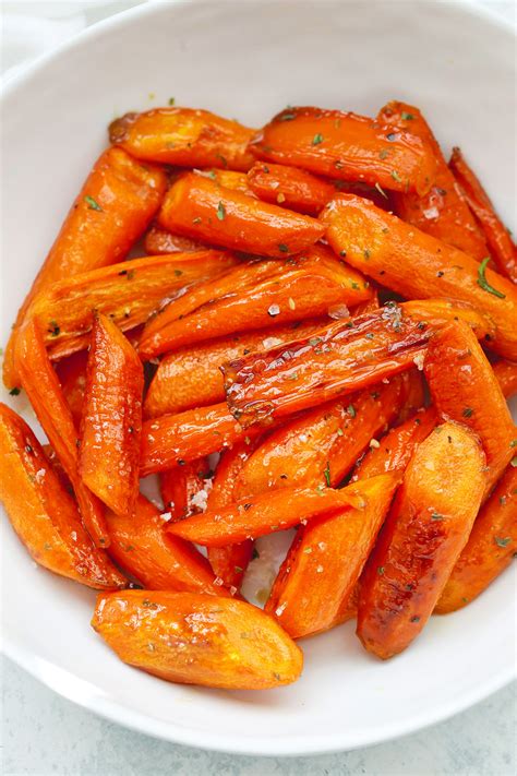 glazed roasted carrots paleo vegan friendly  lovely life