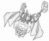 Thor Hammer Gratuit Avengers Deadpool Malvorlagen Mewarn11 Héros Thors Superheroes Greatestcoloringbook Ausdrucken sketch template