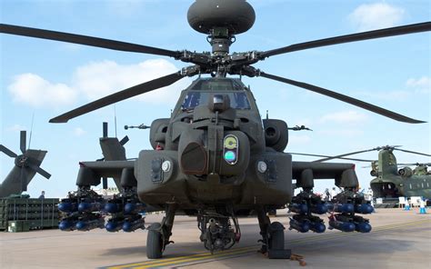 Military Boeing Ah 64 Apache Hd Wallpaper