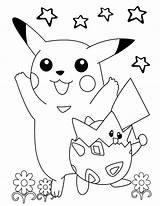 Pikachu Gratuitement sketch template