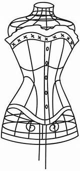 Embroidery Corset Patterns Urban Threads Choose Board Corsets Vintage Templates Pages Coloring Template sketch template