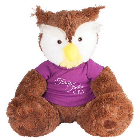 softest   plush owl promotions