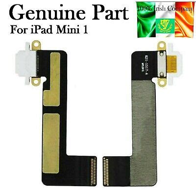 ipad mini  charging port connector flex cable ribbon micro usb  white ebay