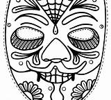 Coloring Mask Goalie Pages Getcolorings sketch template