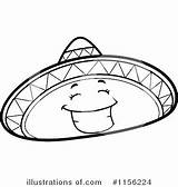 Hat Coloring Mexican Getcolorings sketch template