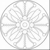 Mandala Coloring Pages Printable Mandalas Simple Colouring Patterns Star Book Henna Easy Mosaic Flower Print Complex Mehndi Heart Designs Templates sketch template