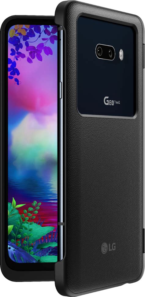 lg gx thinq dual screen  gb memory cell phone unlocked black lg gx black  buy