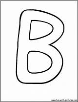 Letter Colouring sketch template