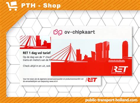 rotterdam day ticket public transport holland shop
