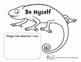 Chameleon Template Carle Eric Mixed Printable Color Own His Printables Activities Coloring Craft Myself Kids Preschool Worksheets Crafts Lesson Plan sketch template