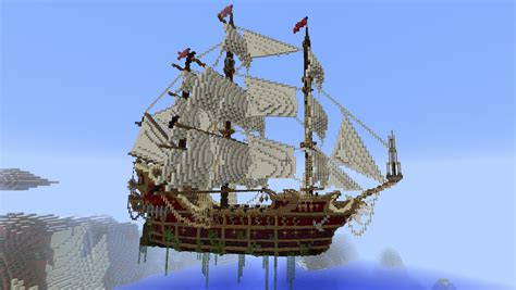 minecraft pirate ship blueprints