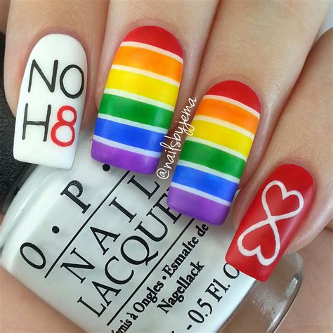 Rainbow Nail Designs To Celebrate Gay Marriage Ruling