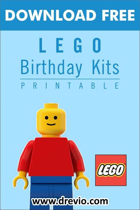 lego birthday kit