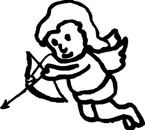 printable valentine coloring pages cupid