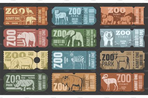 zoo park   animals animal illustrations creative market