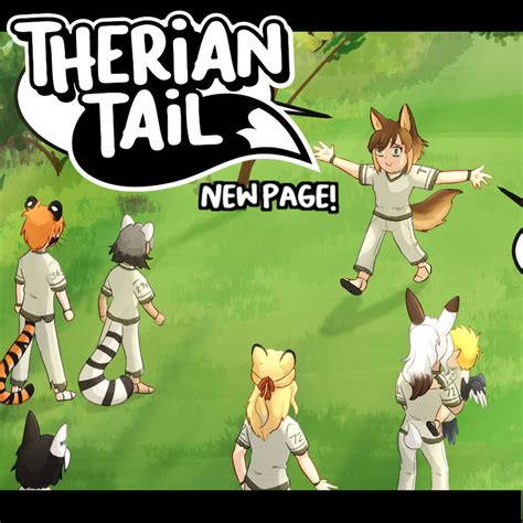 therian tail chapter  page   foxhatart  deviantart