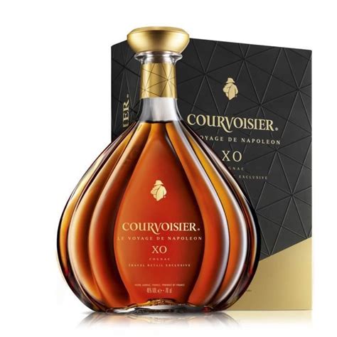 cognac courvoisier xo levoyage de napoleon cl  coffret achat vente digestif eau de