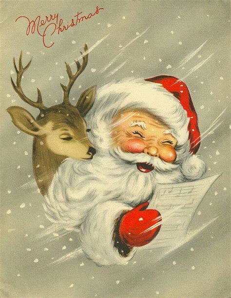 rudolph vintage christmas images  christmas  fashioned