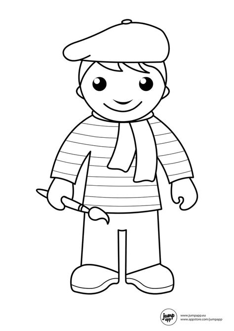 coloring pages  occupations