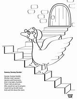 Goose Coloringgames sketch template