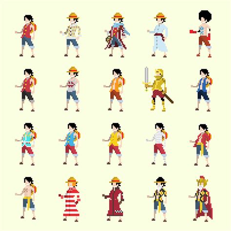 luffy outfits