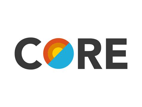 core logo logo logo design anniversary logo
