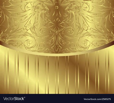 vintage pattern golden royal design royalty  vector